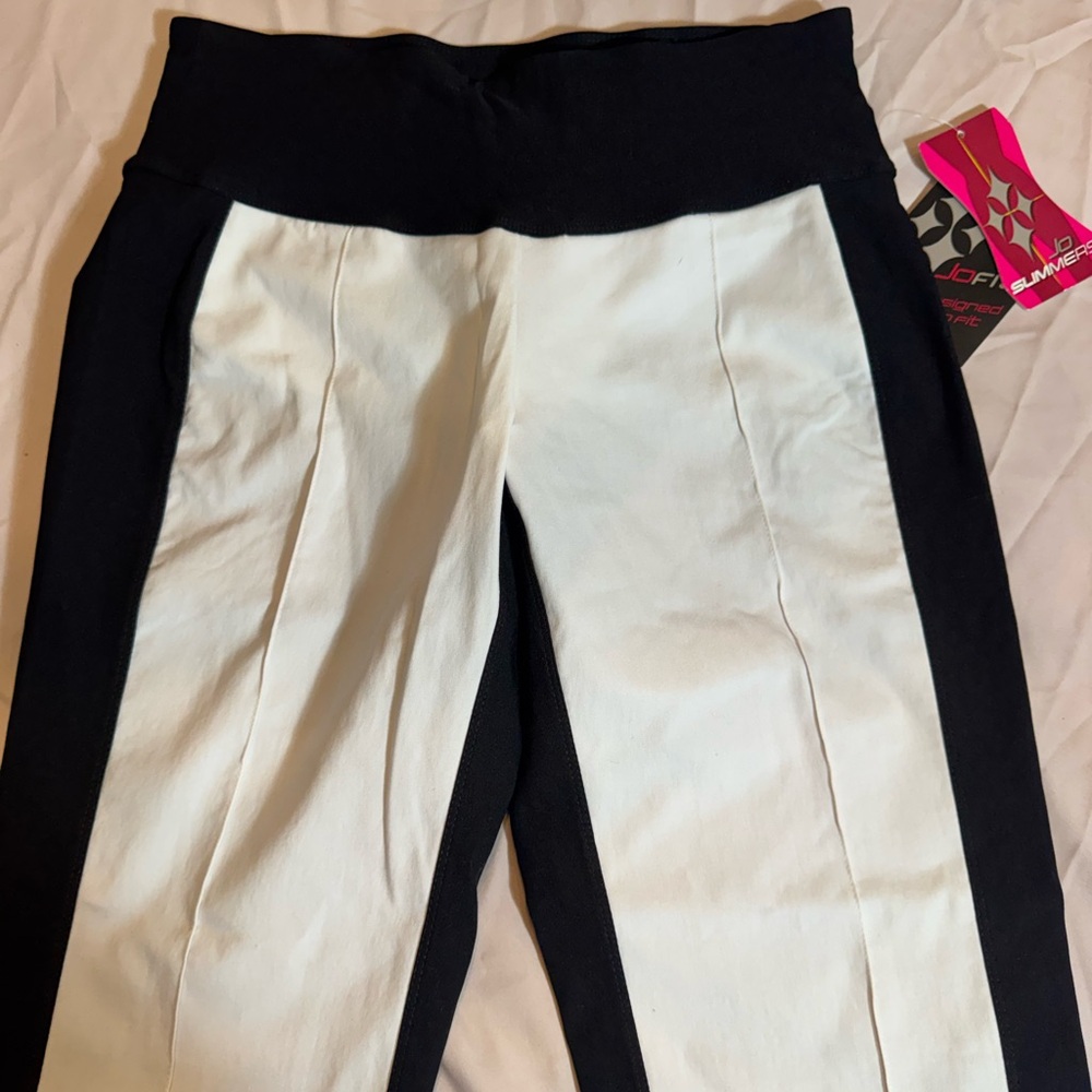 Jofit black and white Pants NWT